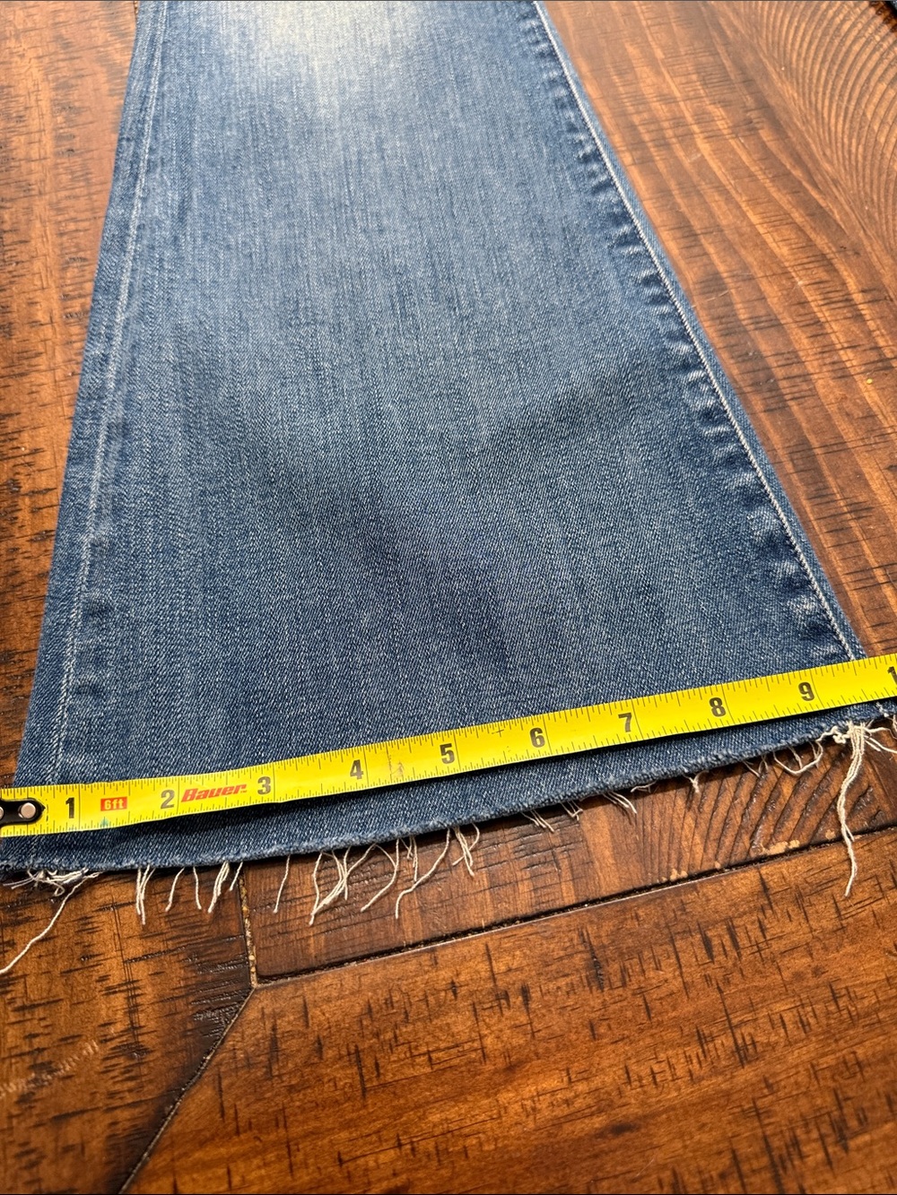 MOTHER The Weekender Graffiti Girl Flare Jeans - Picture 10 of 16